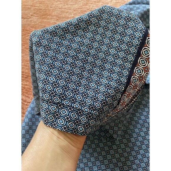 Crown Ivy Pants M PocketsPull On Colorful Paisley Lined Wide Leg Palazzo Boho - Picture 8 of 10